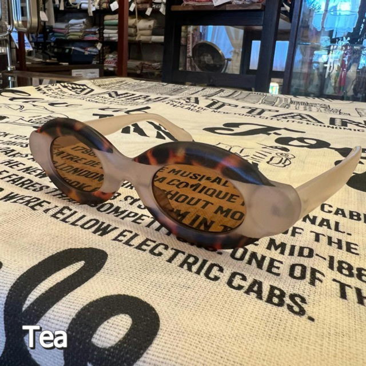 TOPANGA Accessory Retro Oval Sunglasses 6Type レトロオーバルサングラス　Sunglasses　サングラス　オーバル　レトロ