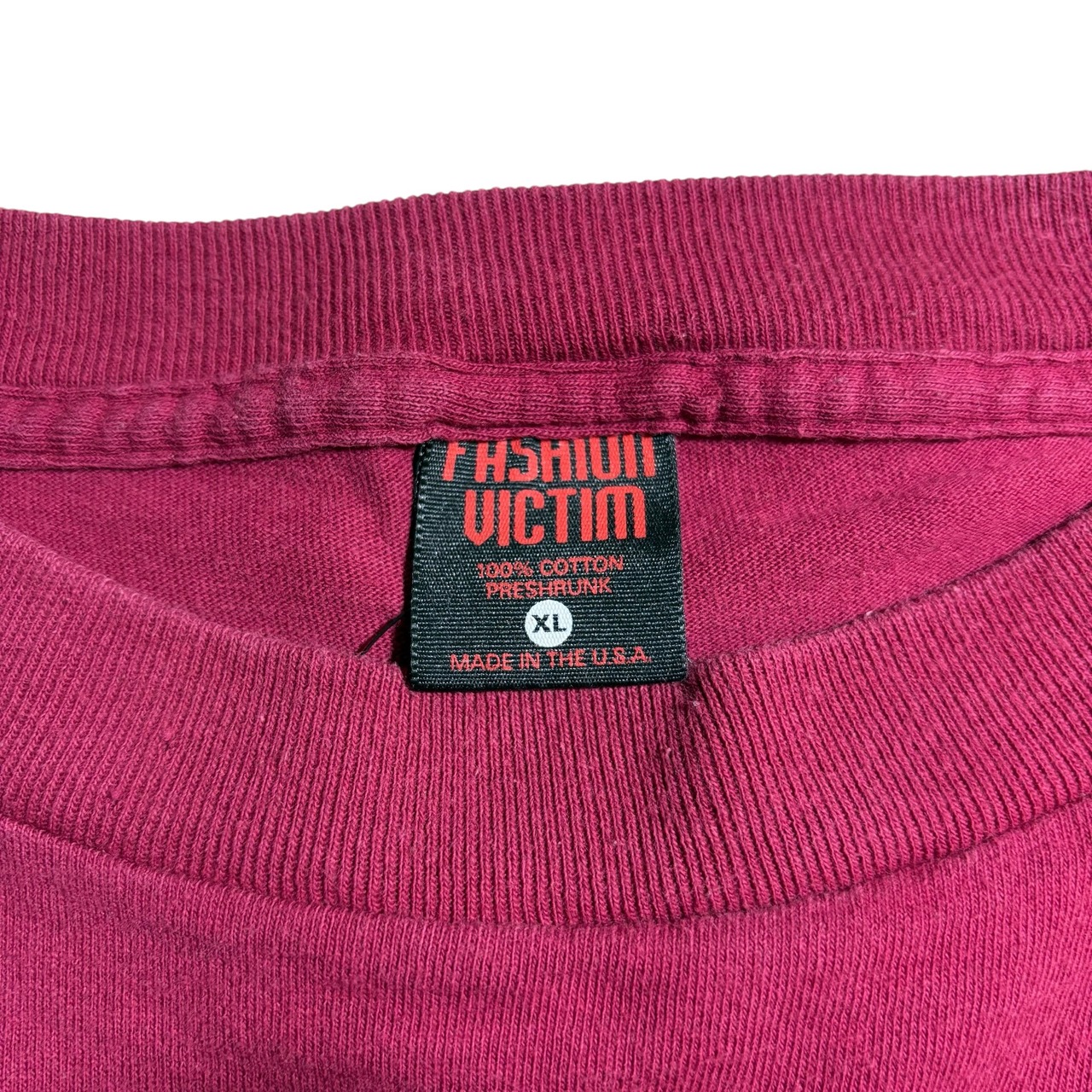 vintage 1990’s FASHION VICTIM Courtney Davis art tee