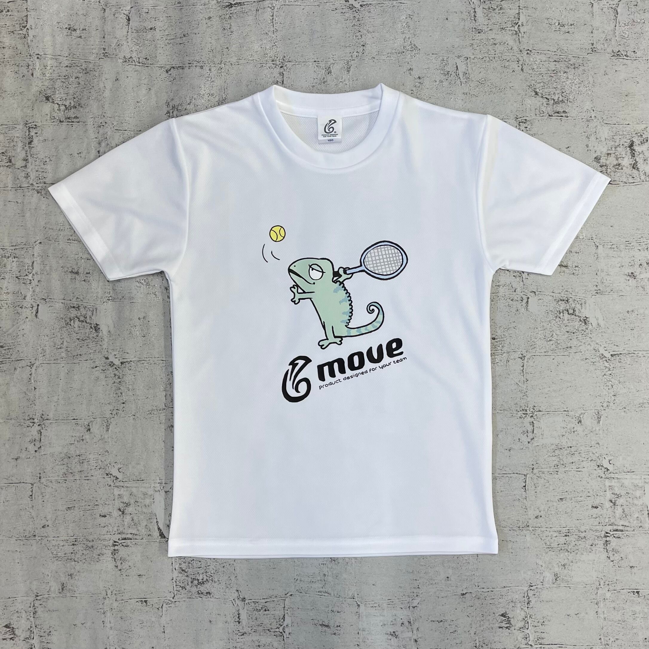 ジュニア ドライTシャツ 25JTD【white】