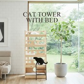 CAT TOWER WITH BED