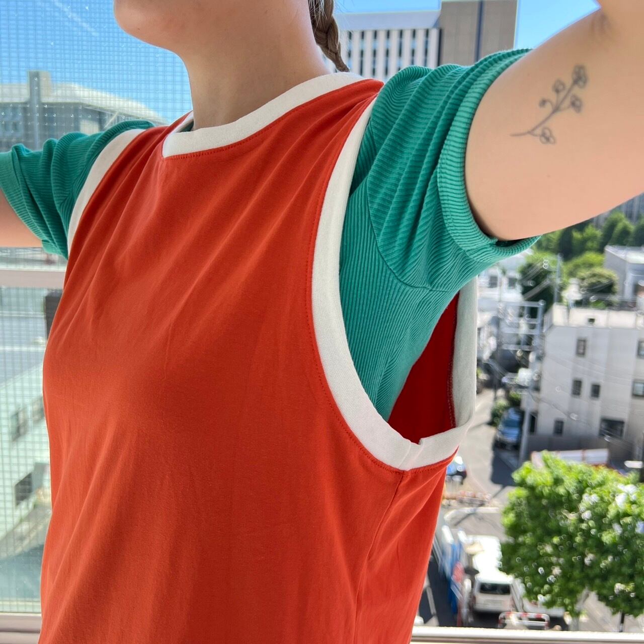 linger slit dress_LN01246