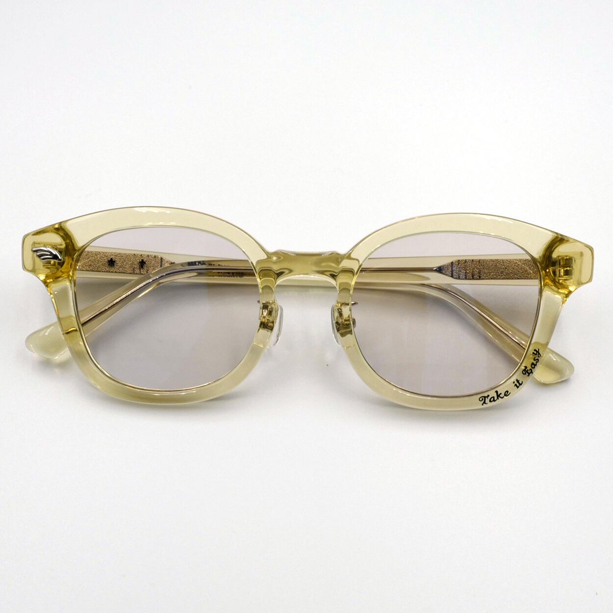 nsh サングラス 有名人多数着用 take it eazy sky blue