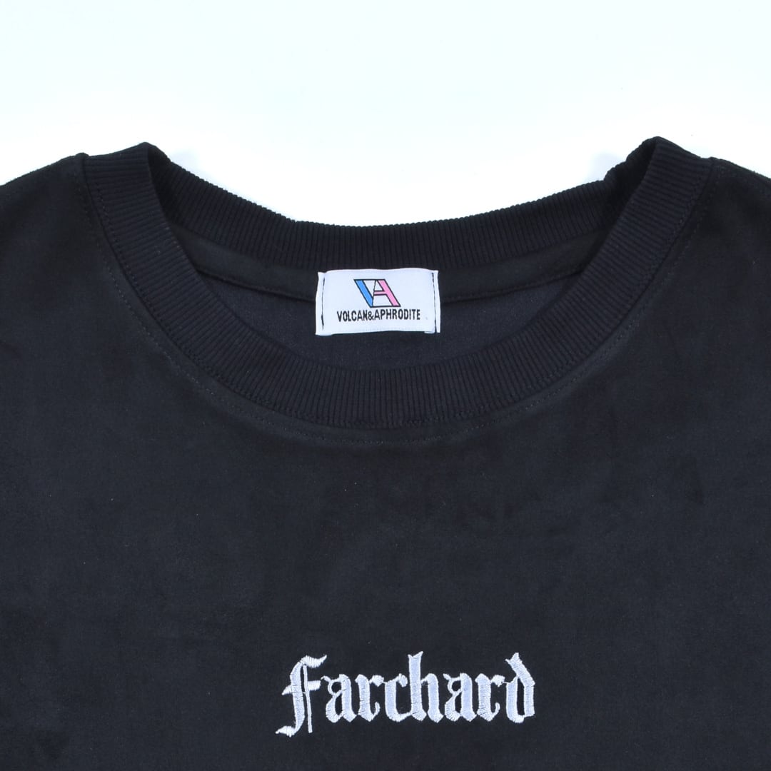 スエードタッチ ゴシックロゴTシャツ | VOLCAN&APHRODITE