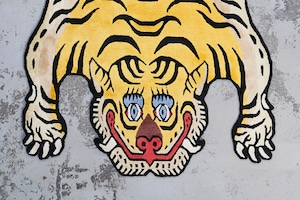 Tibetan Tiger Rug 《Mサイズ•シルク178》チベタンタイガーラグ