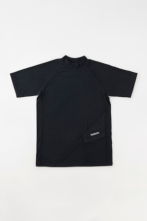 Sato SS Mock Neck: Color Black