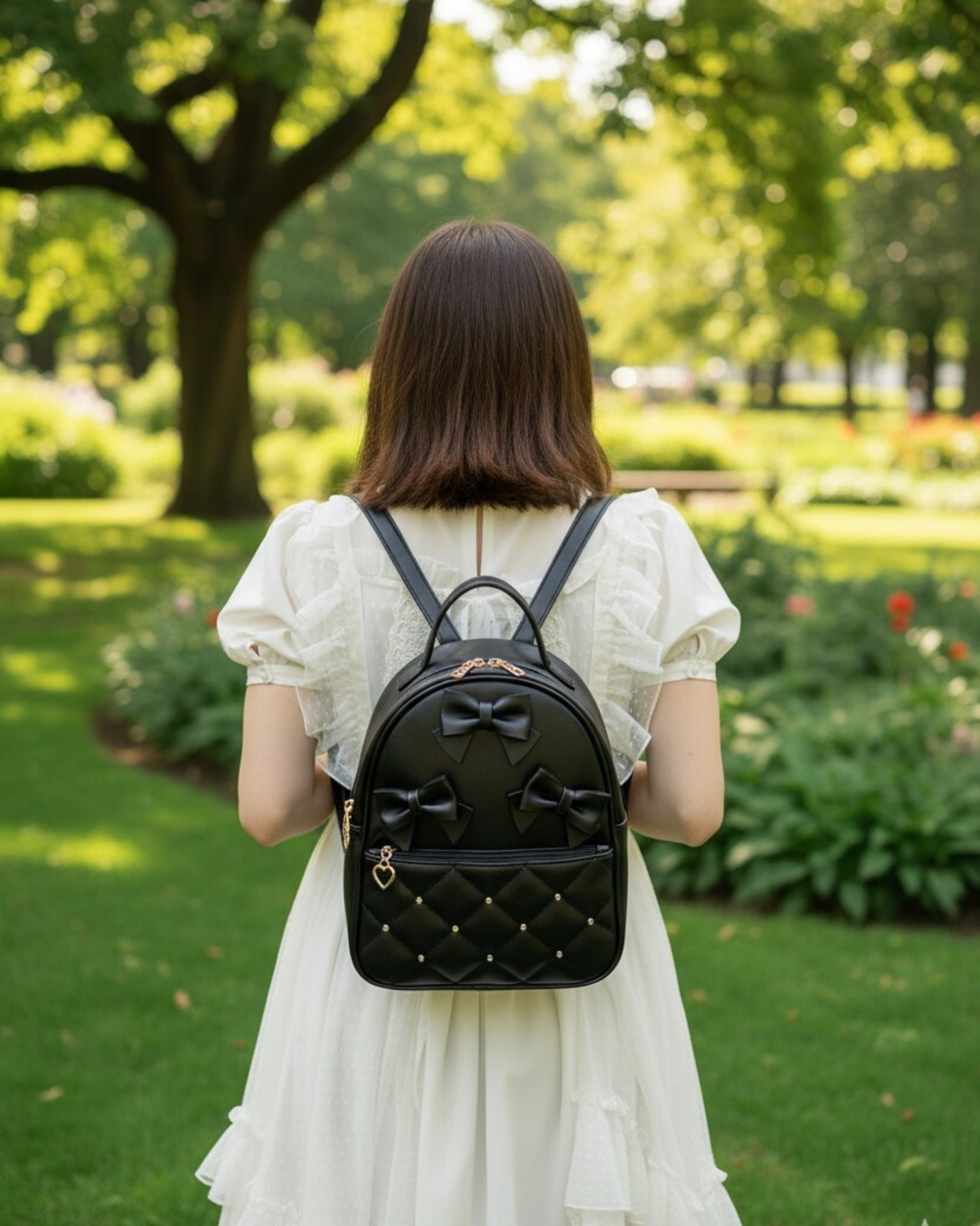 Lovely Lovely　きらめき☆りぼん ミニリュック  LL-1034の画像07