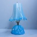 青い水のランプ