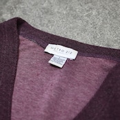METRO 212 burgundy cardigan