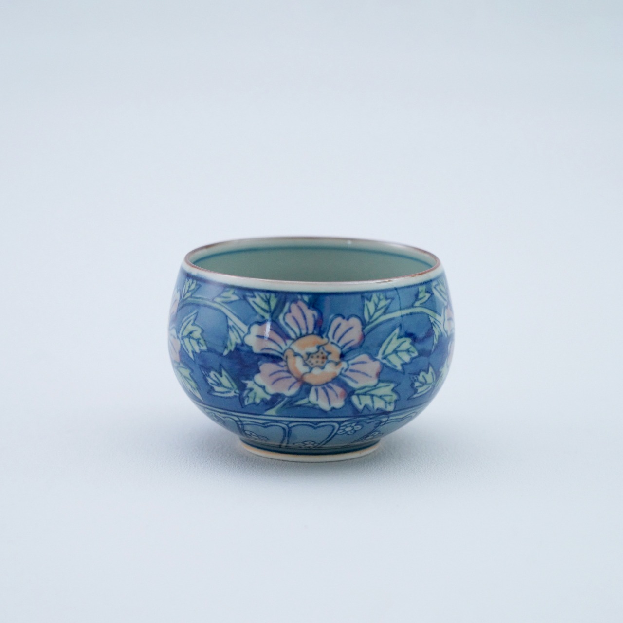 二色牡丹ツボ煎茶