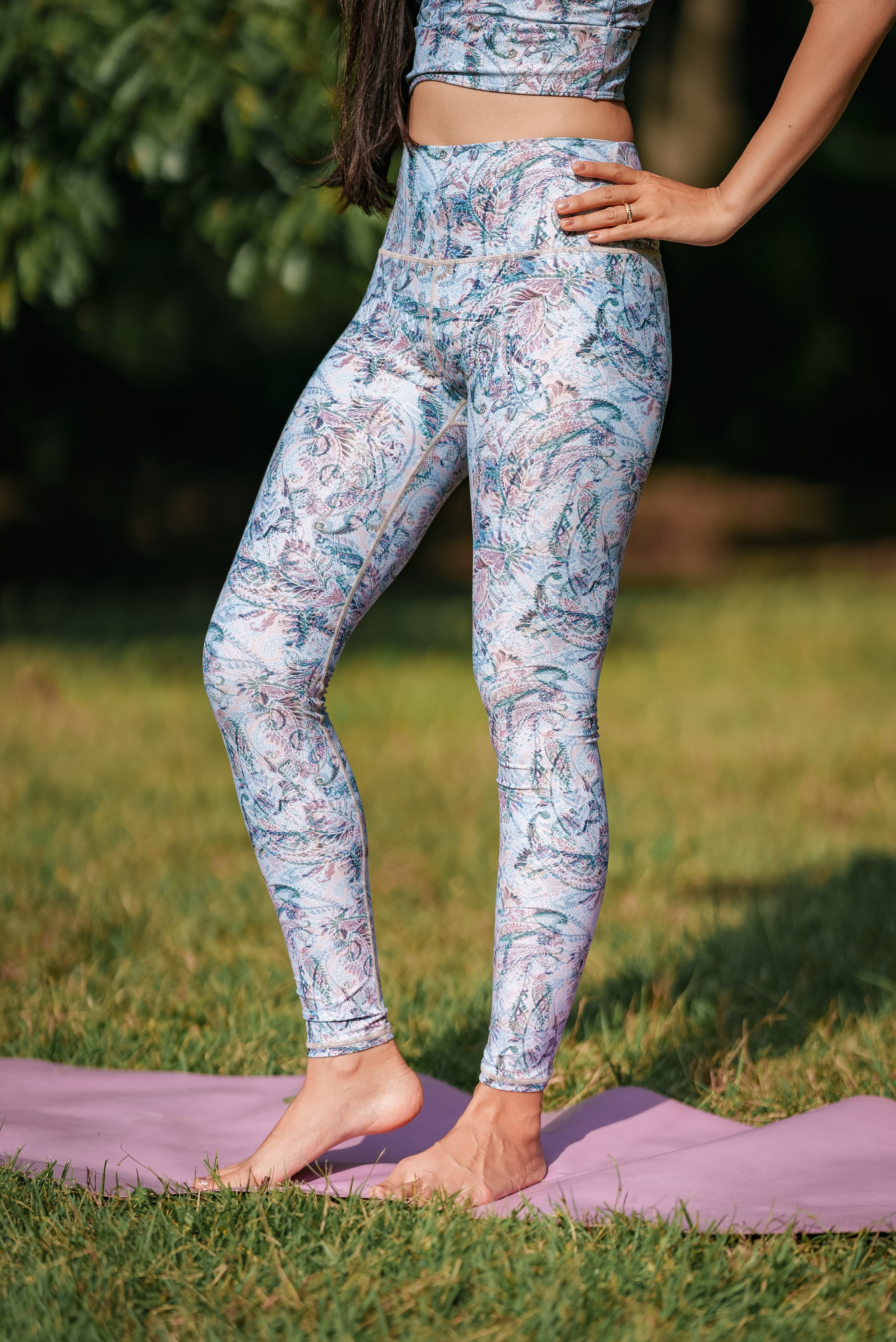 Heart Paisley Leggings ハートペイズイーレギンス | MILLEBACI ミレバーチ