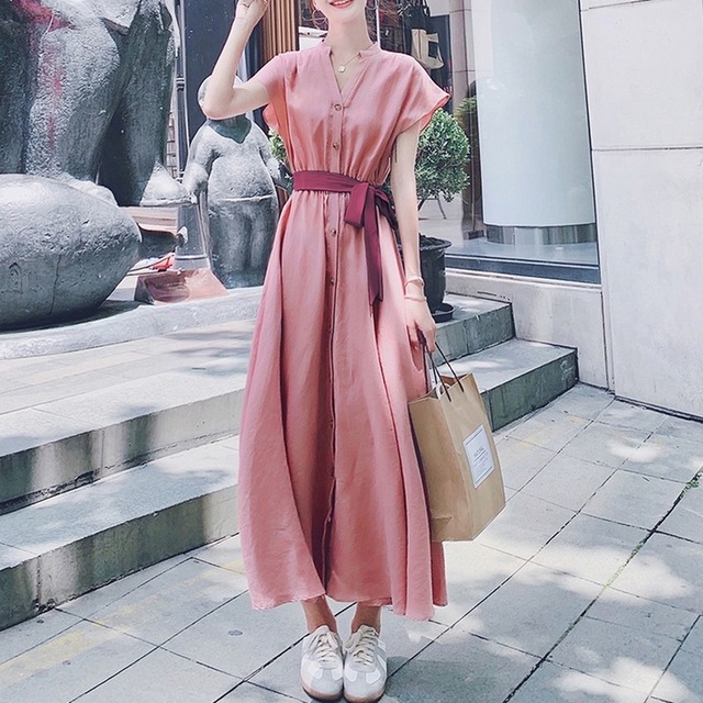 ウエストマーク ワンピース ロング フレンチスリーブ ワンピース ウエストマーク 半袖 ノースリーブ 夏秋 大きいサイズ ウエストリボン シャツ ワンピース Af4939 Raxia ラクシア ウエストマーク ワンピース ロング フレンチスリーブ ワンピース ウエストマーク 半袖 ノースリーブ 夏秋 大きいサイズ ウエストリボン シャツ ワンピース Af4939 Raxia ラクシア