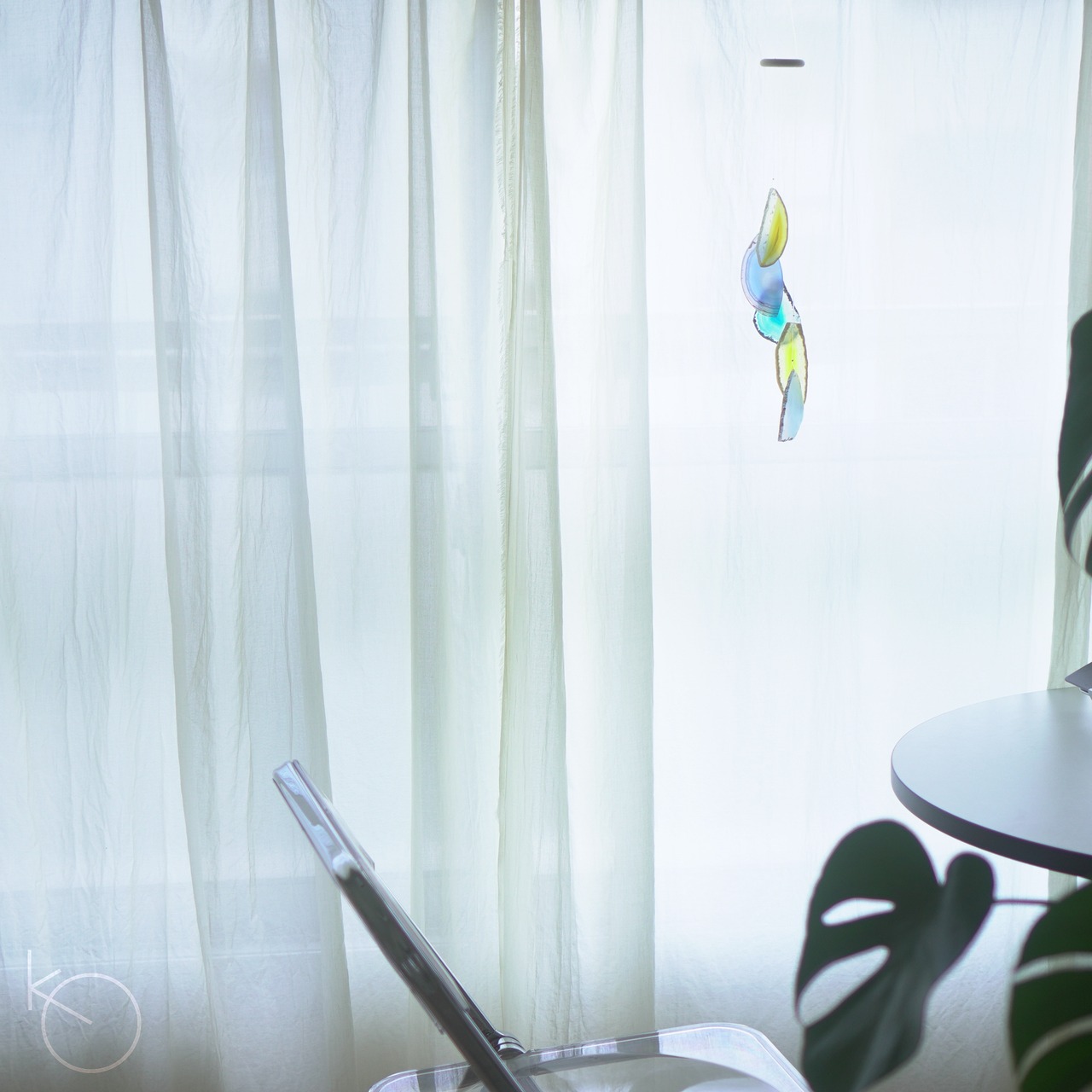 Lemon Soda 02 - アゲートヒーリングチャイム / Agate Sun Catcher Wind Chime 020