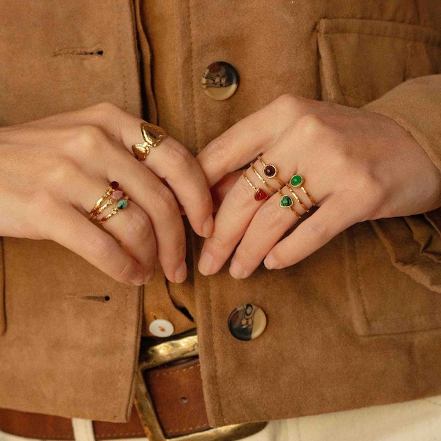 【ikita paris】-Ring- 4Color IKR265