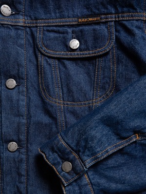 Nudie jeans ヌーディージーンズ  Johnny Thunder Denim Jacket Dark Blue デニムジャケット