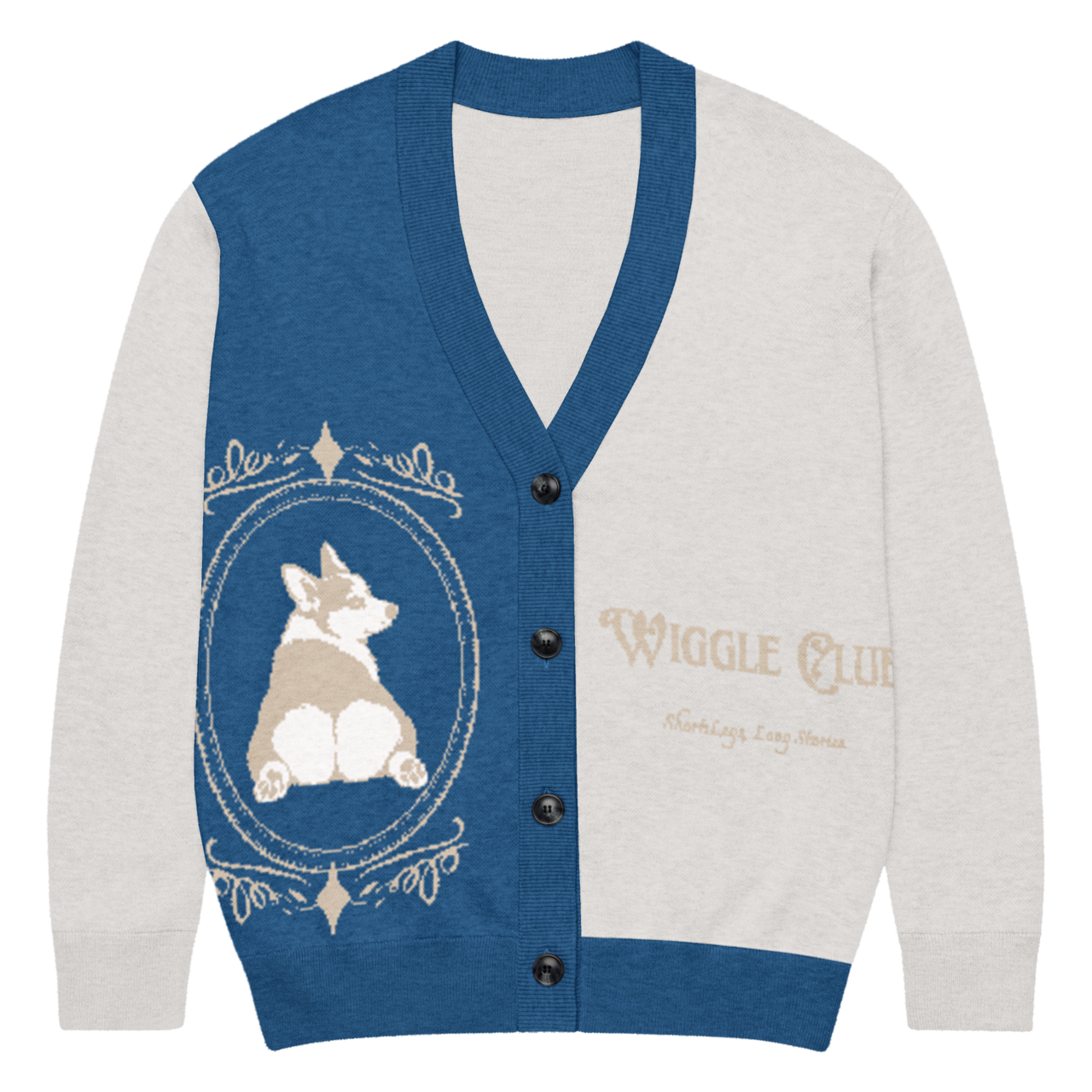 ROYAL BUM Knit Cardigan　[T0097]