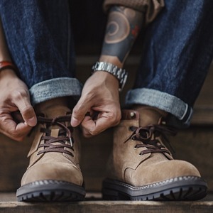 Retro Dune Color Suede Boots / レトロ デューン カラー スエード ブーツ