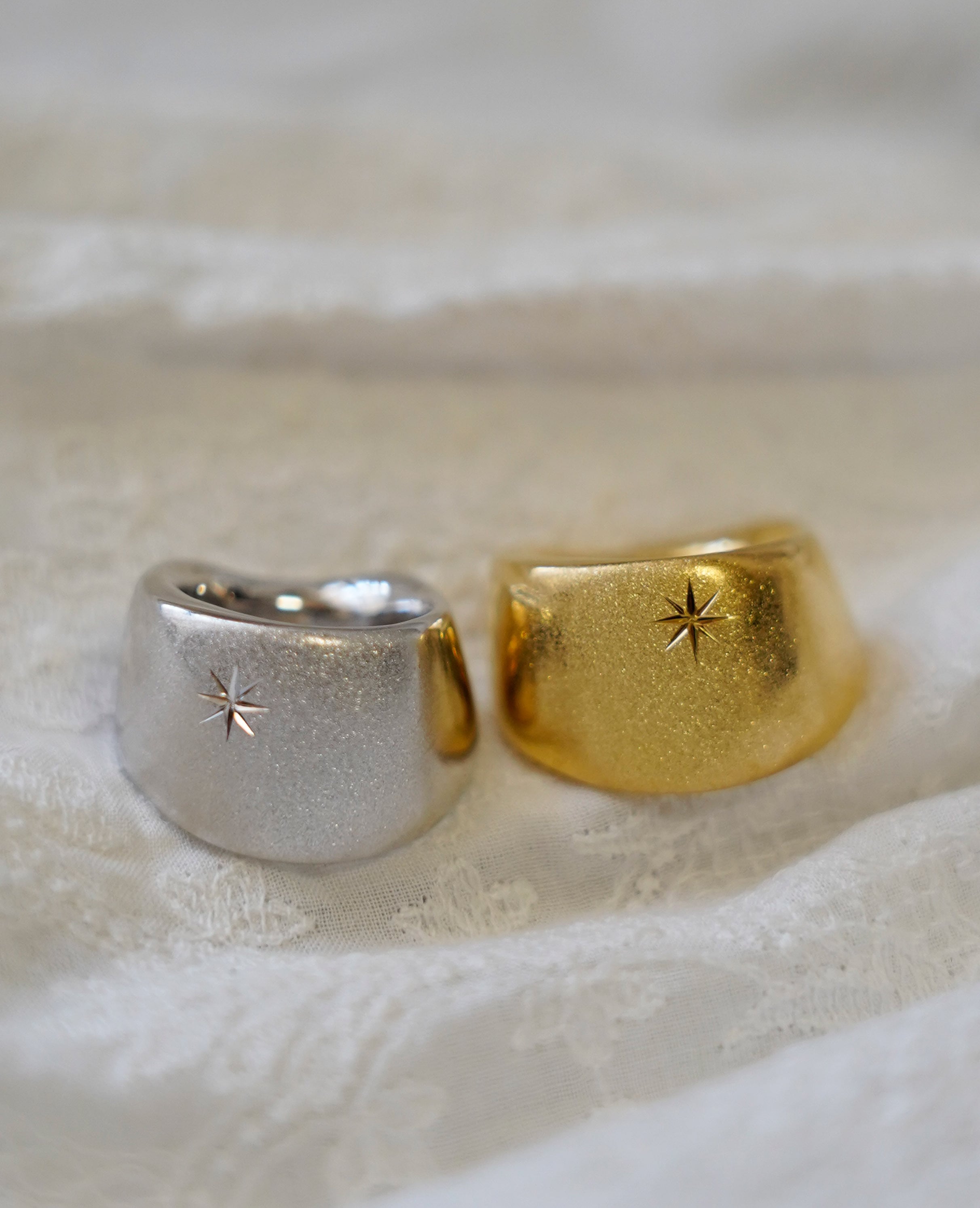 (SV)Volume Silver Ring