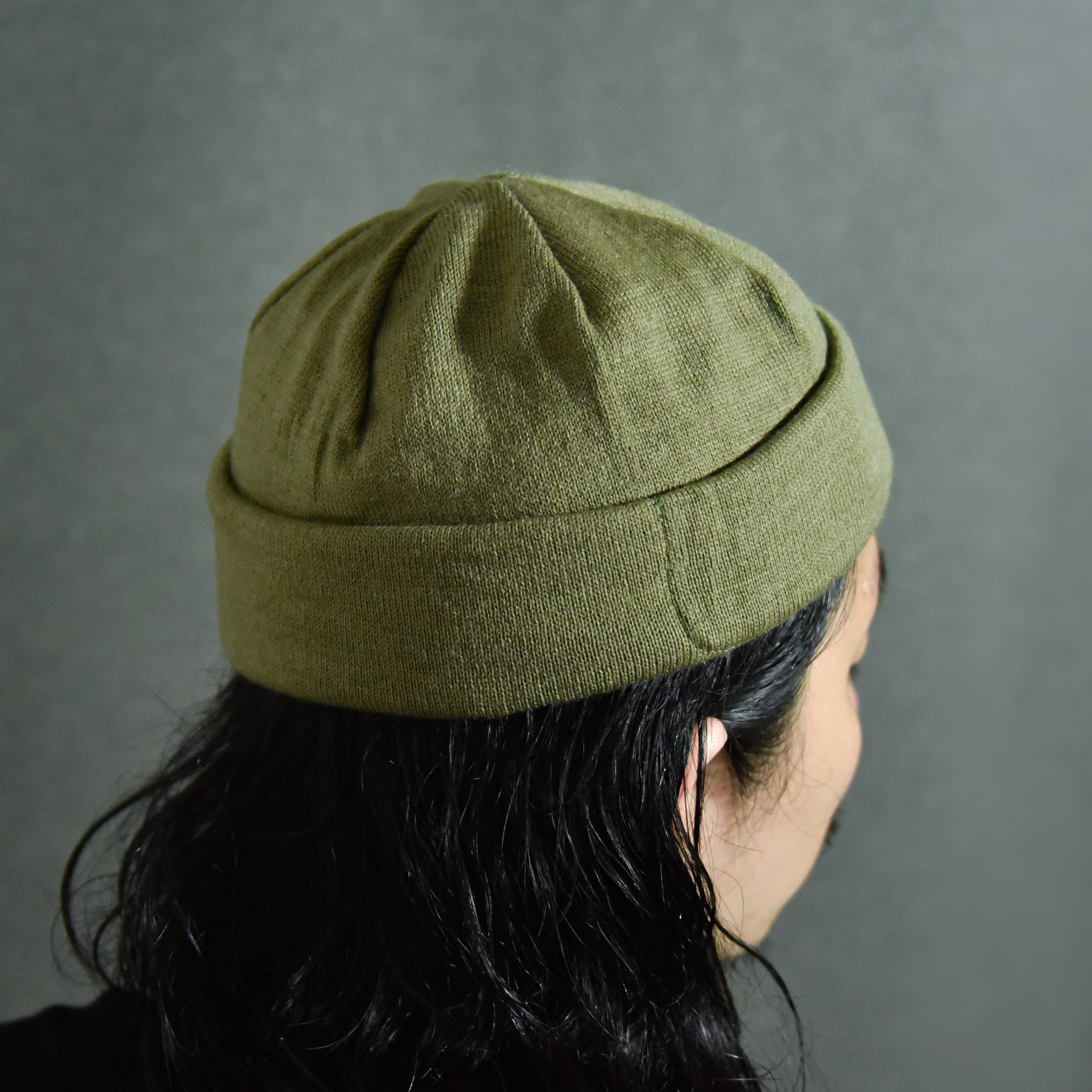 DEAD STOCK】Italian Navy Wool Knit Cap イタリア軍 ウール ニット