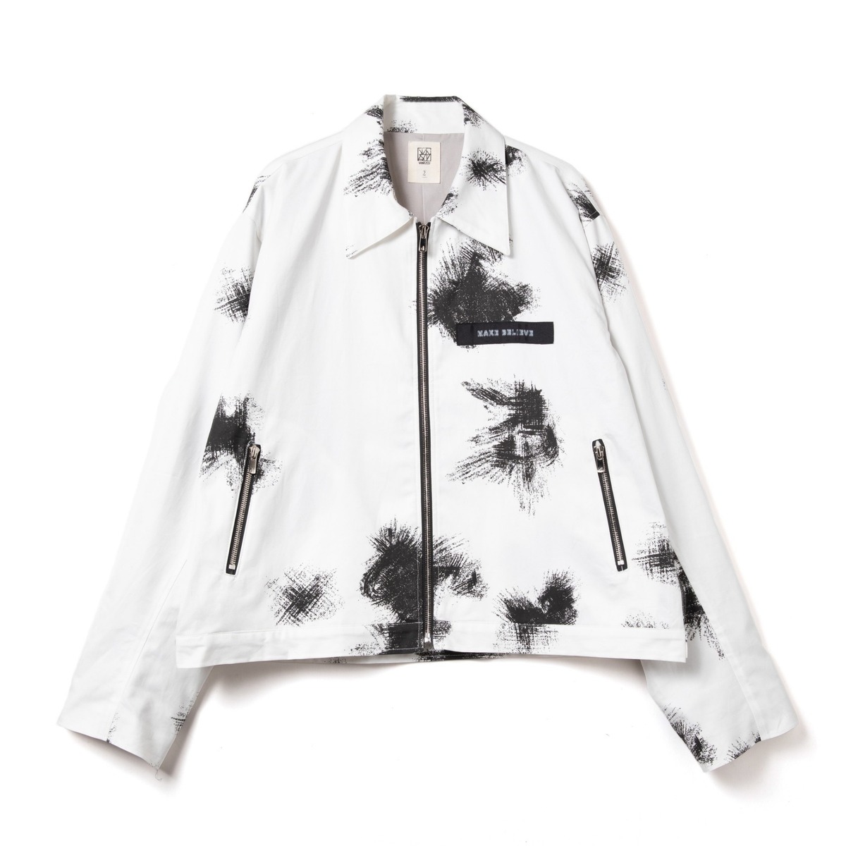 vast222 CAMO ZIP JACKET / white | Connecter Tokyo by Brand Collective