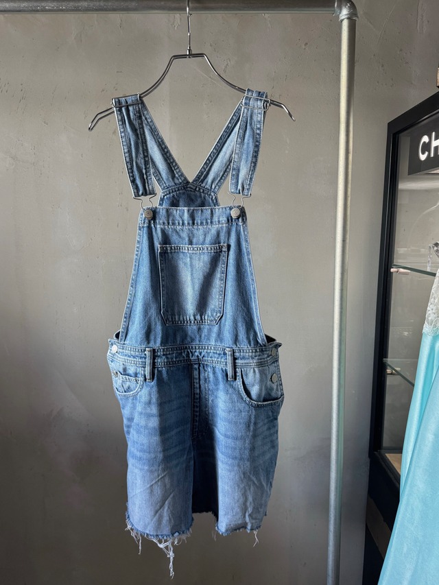 denim half length overalls(Bill vintage)