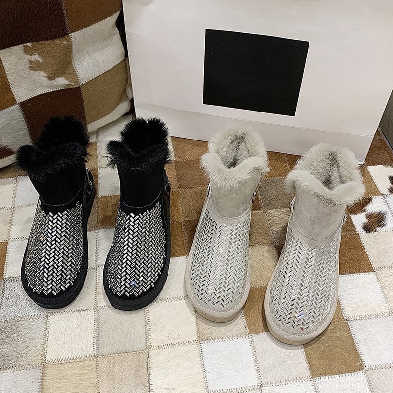 UGG 防水ファー付き ムートンブーツ 【公式通販】
