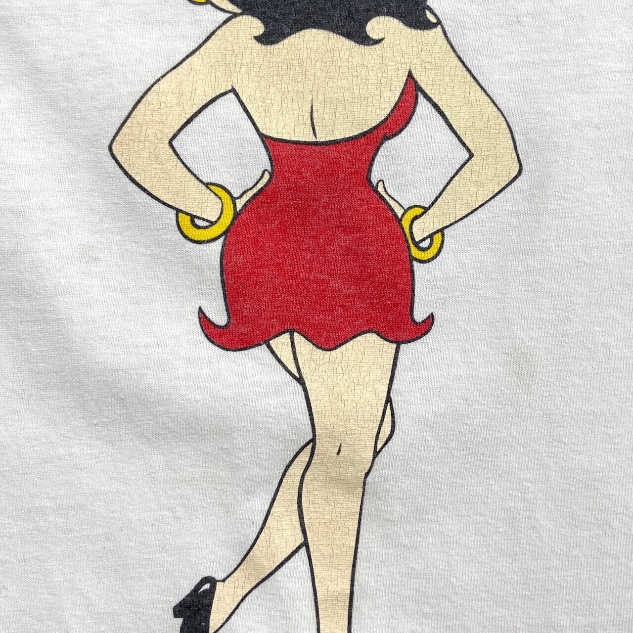 90年代 BETTY BOOP ベティーちゃん キャラクター プリントTシャツ