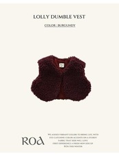 ロア / ROA / ロリーボアベスト / 韓国子供服 / キッズ / 26winter〖取寄〗*XXS~XL*