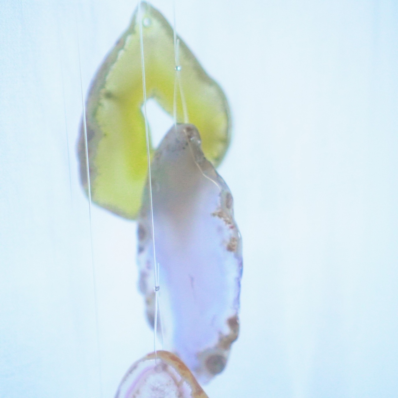 Milky Way - アゲートヒーリングチャイム / Agate Sun Catcher Wind Chime 993