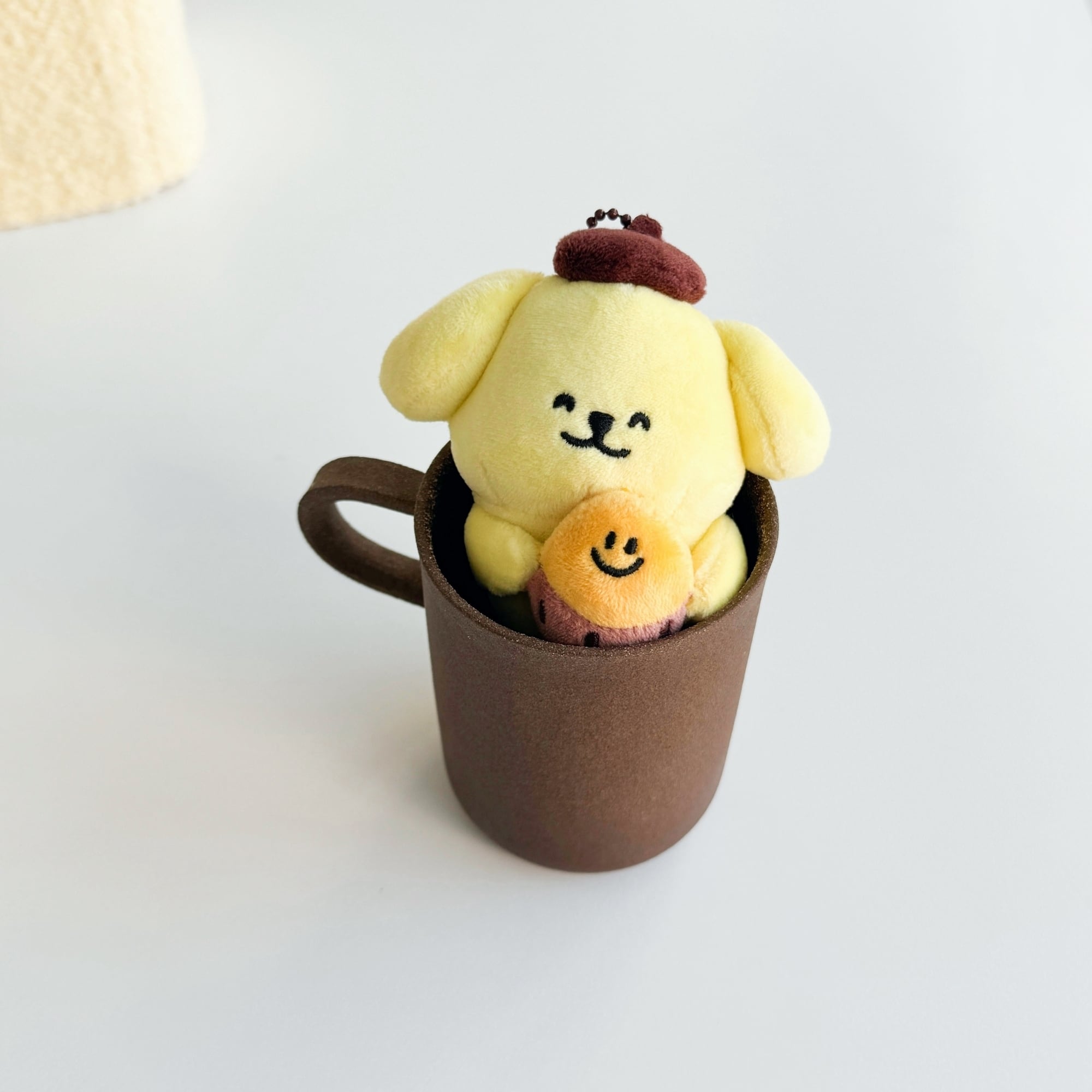second morning × sanrio characters] Fluffy ぬいぐるみ キーリング
