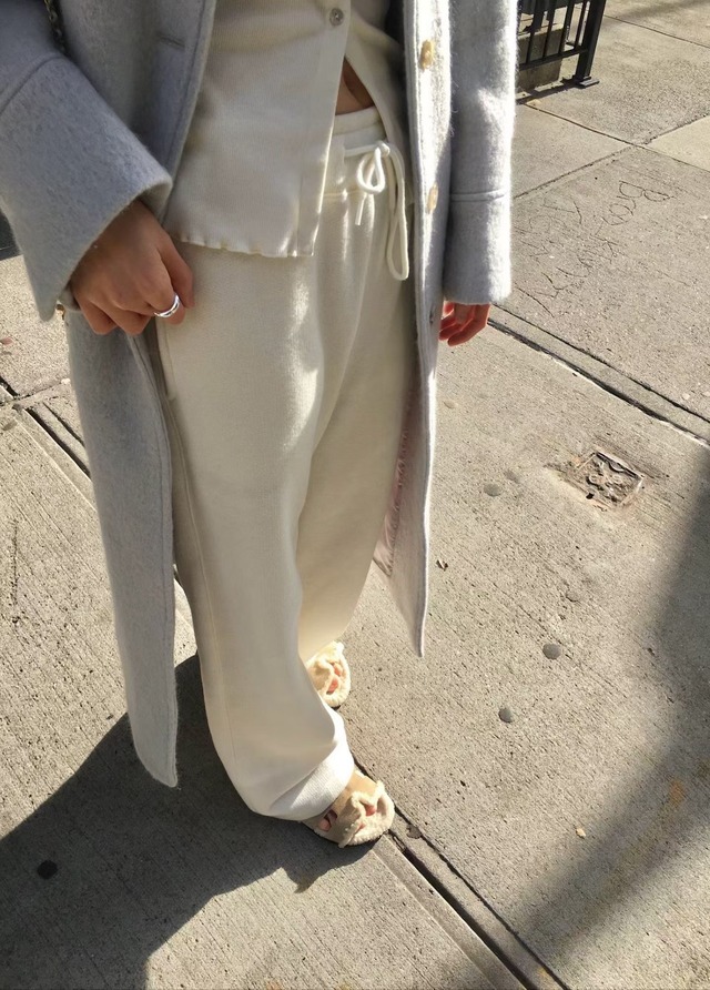 (予約) vegetable / Mono sweat pants 2color