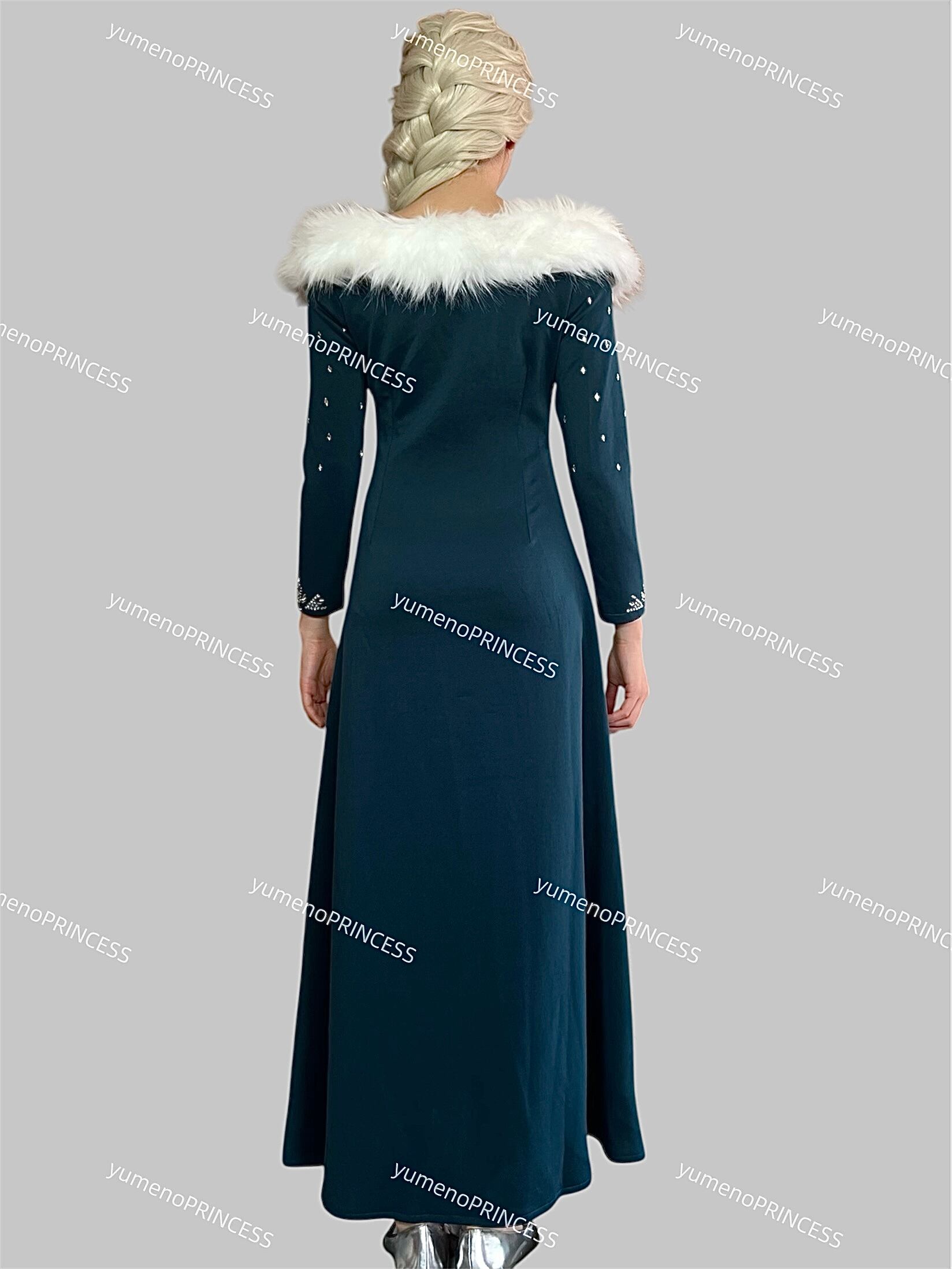 アナと雪の女王 家族の思い出 エルサ ディズニー 成人用 ドレス