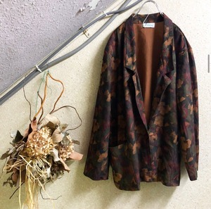 Flower pattern jacket﻿