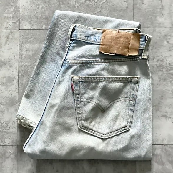 W32 L30】90's US.Levis 501 リーバイス マーフィー工場(546) ボタン裏