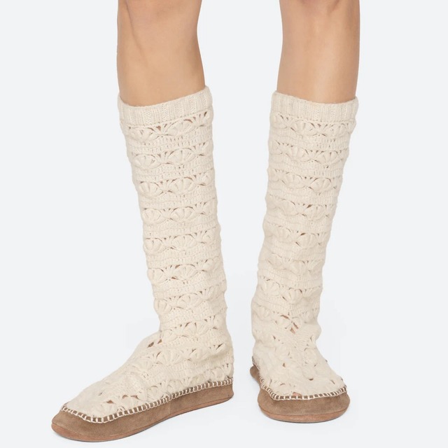 SEA NY　ALENA KNIT SOCK SHOES　CREAM