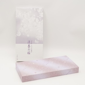 贈答用・進物線香 宇野千代・淡墨の桜　桐箱6束入