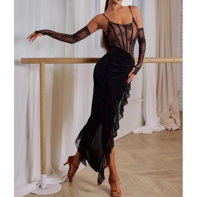 ティアードデザイン ダンス スカート ds0310