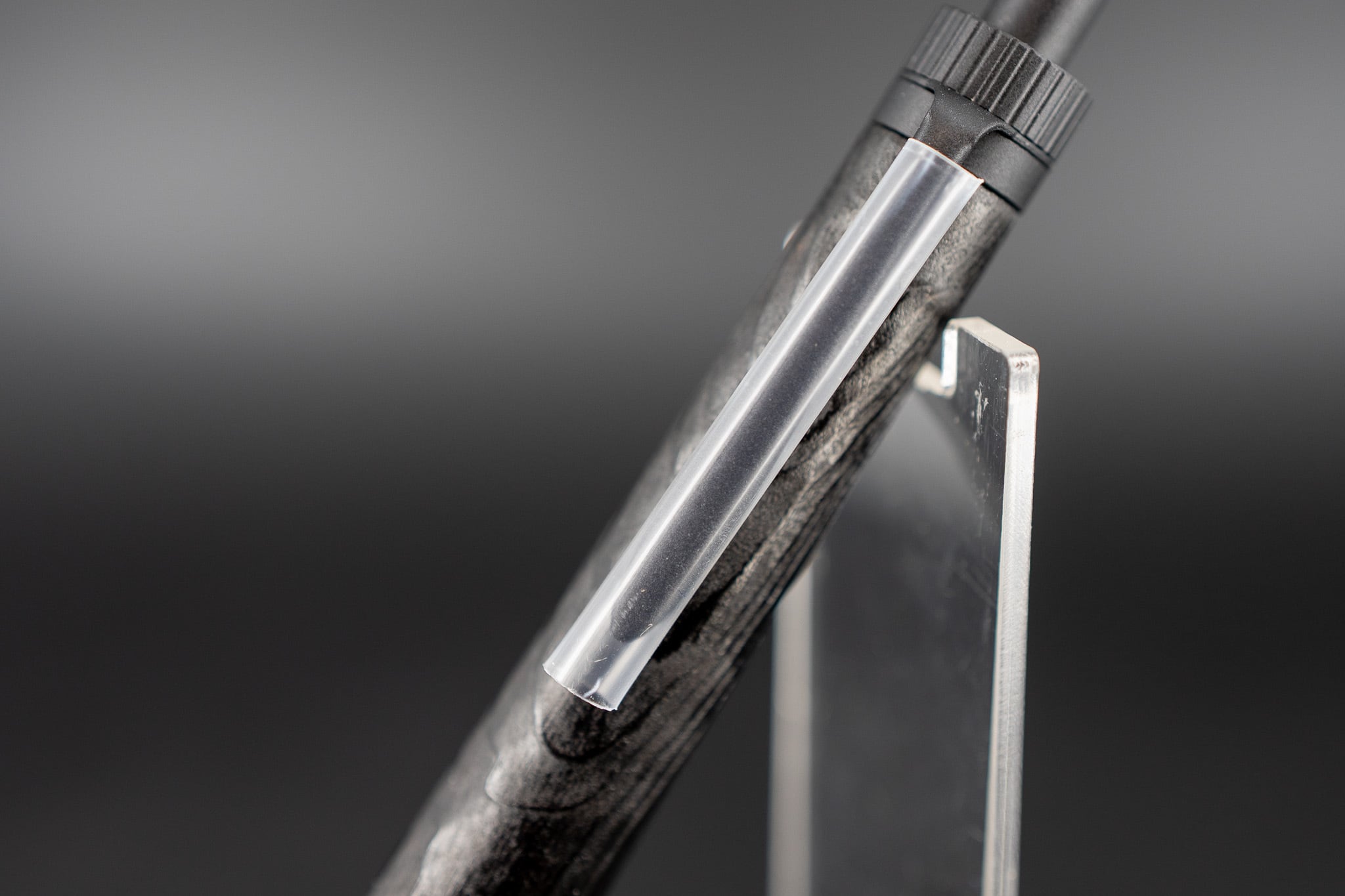 ウッドペンクラフト 屋久杉浮造り国産漆真塗り・鉄(くろがね) シャープ