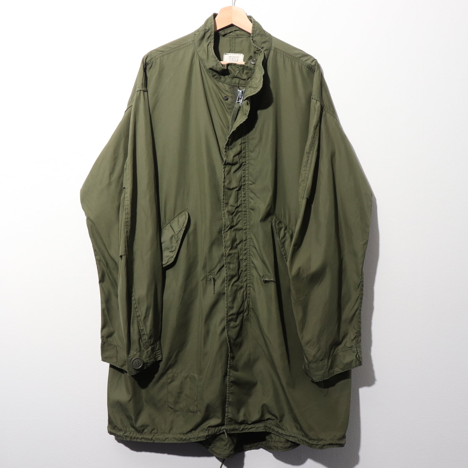 Mint M 70年 アルミジップ 米軍実物 M-65 フィッシュテールパーカー  