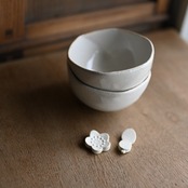 たくまポタリー ねじりボウル 白 / 2104700000303