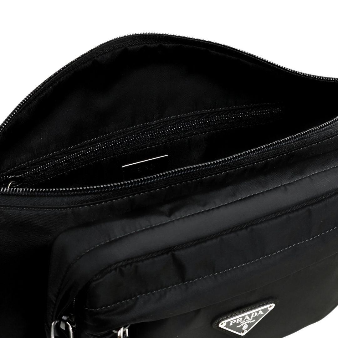極美品 プラダ PRADA テスート ベルトバッグ ボディバッグ ウエスト
