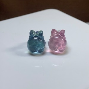 5.ペアうさちゃん･フローライトうさぎ