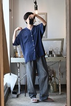 1990’s Rayon Open Collar Box Shirt