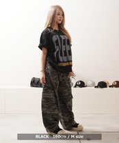 ◆ぼかしロゴプリント S/S Tee◆ng-95226