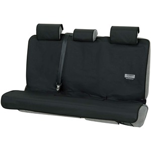【特価処分】ボンフォーム(BONFORM) シートカバー ファインテックス 軽/普通車 後席単品 防水 取付簡単 丸洗いOK リヤ(シートベルト対応) ブラック 4361-28BK