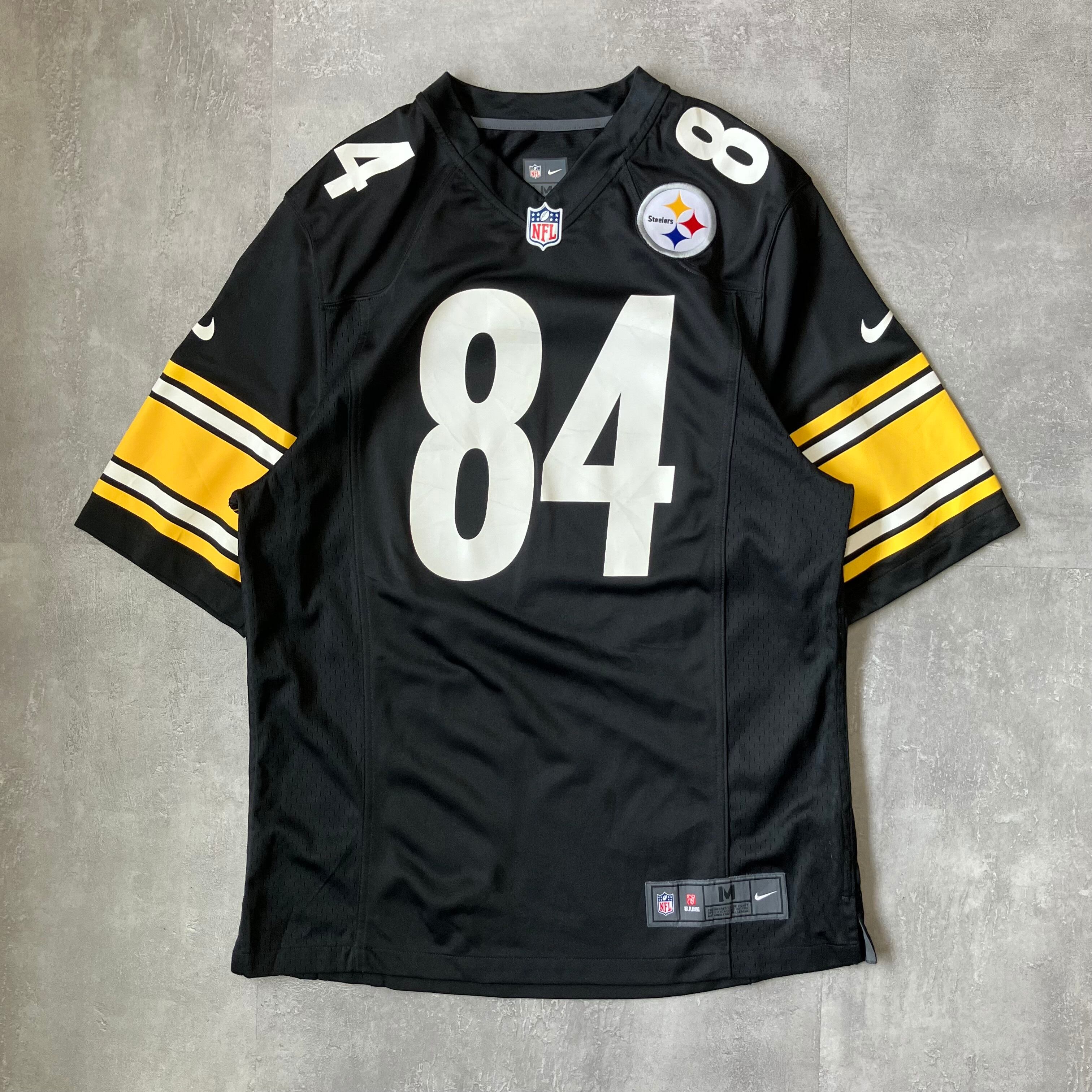 《M size》NIKE ナイキ NFL Steelers ゲームシャツ No.3726