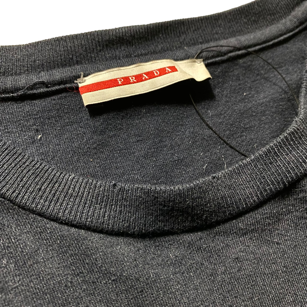 archive 2006AW PRADA SPORT black L/S tee