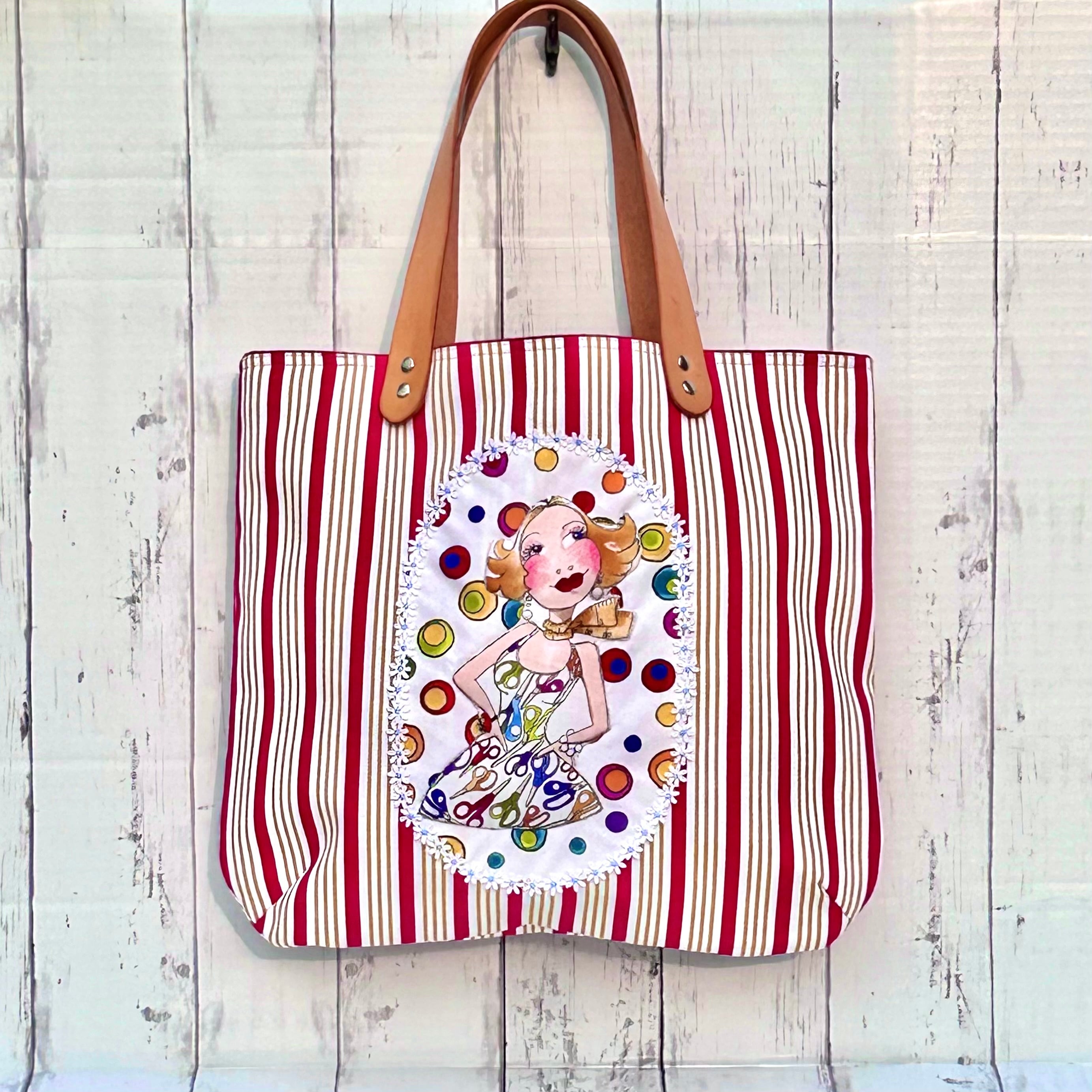 サマーバッグ☆ ロラライハリス トートバッグ ロラライハリス | Almond（アルモンド）