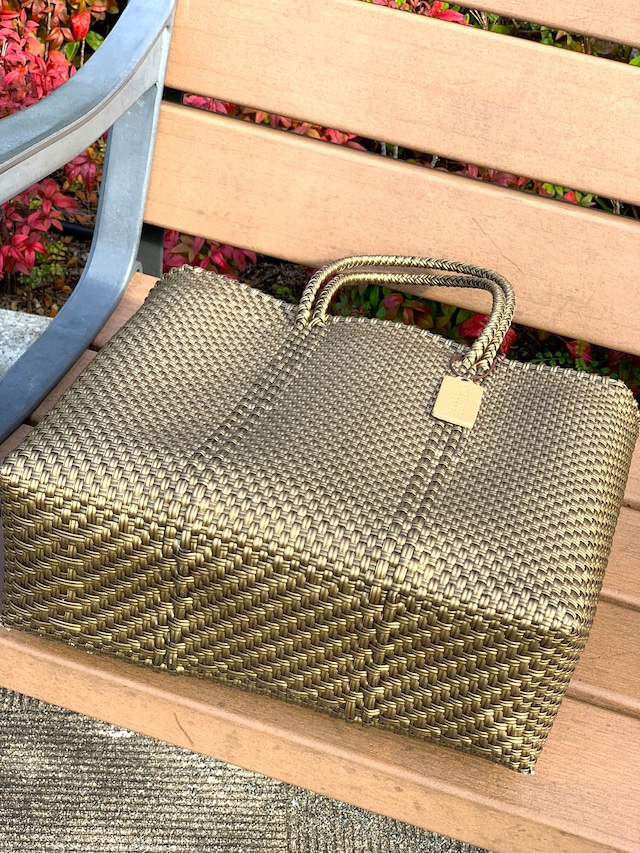 S Mercado Bag (Normal handle) Gold