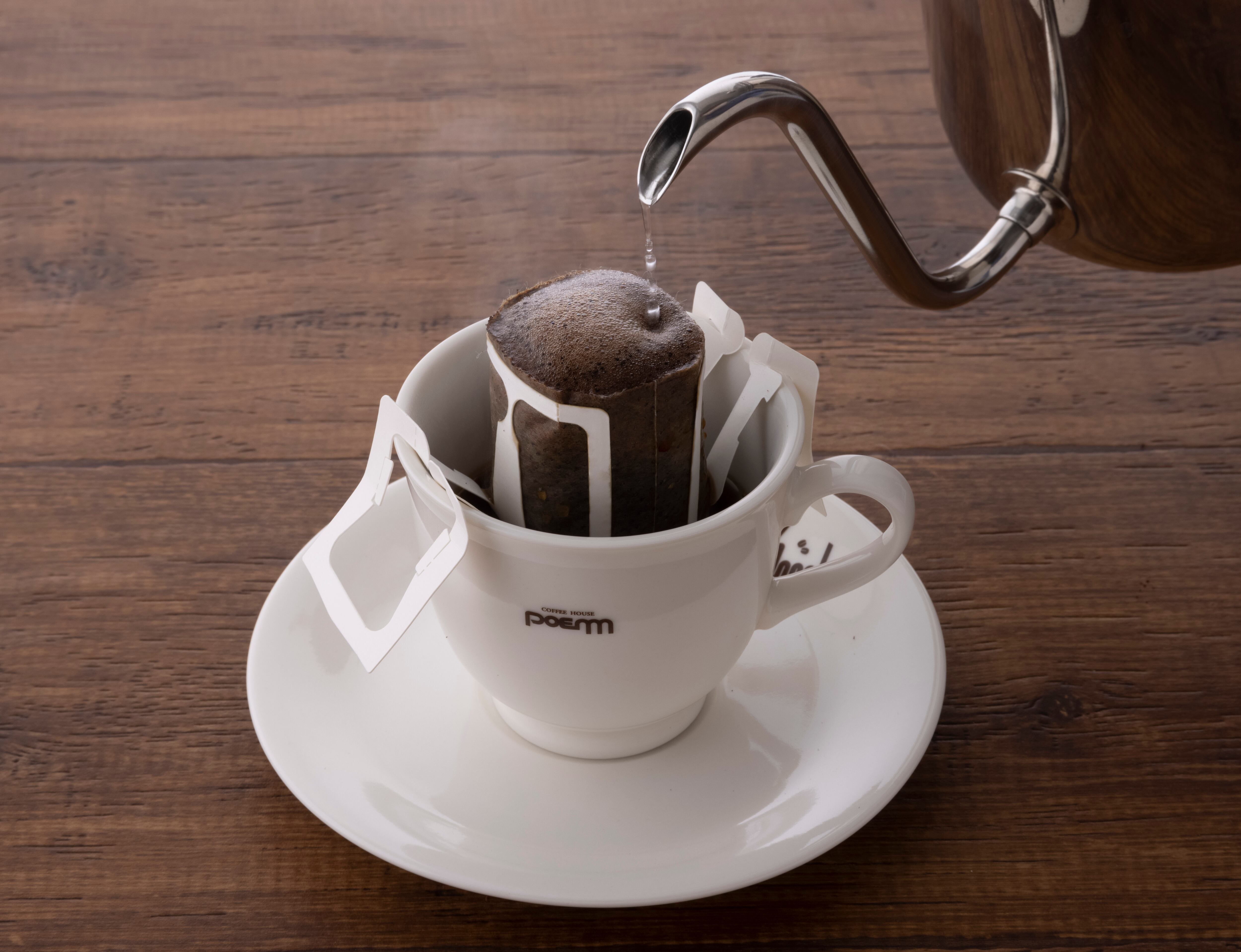 ぽえむ漫画若者たちドリップコーヒー4箱ギフトセット | コーヒーぽ