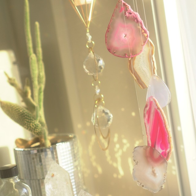 Pink Unicorn - アゲートヒーリングチャイム / Agate Healing Chime